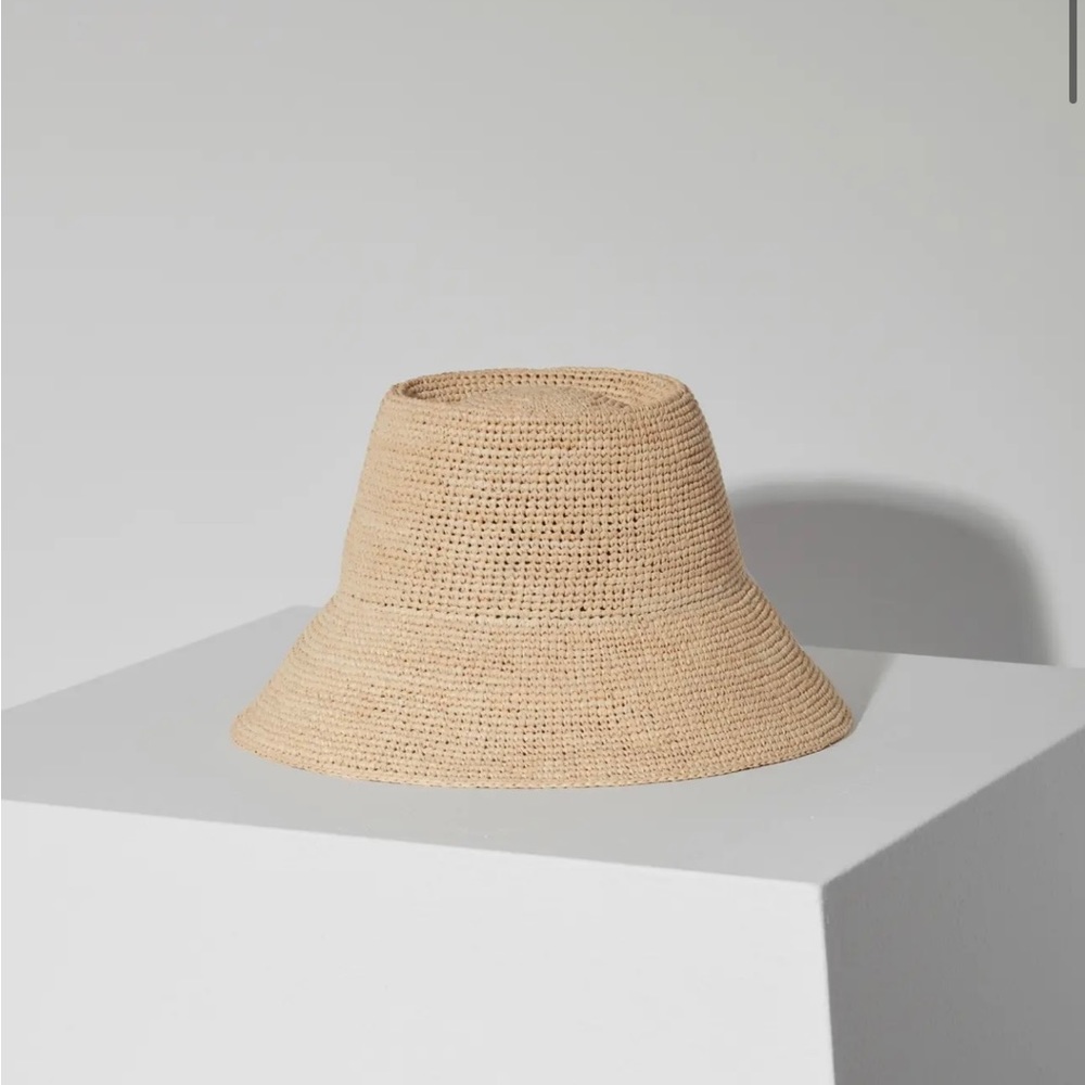 Felix Hat Straw Bucket Hat Janessa Leone